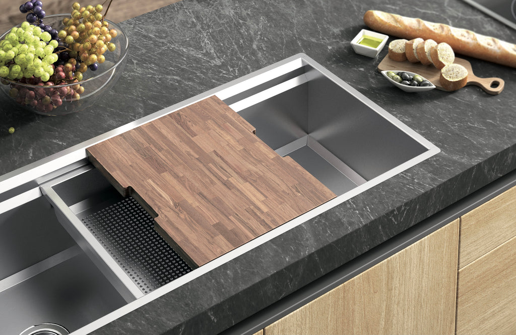 Layer SBR 74 Sink and Accessory Pack – Artinox Sinks Australia
